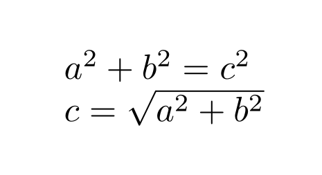 Pythagorean Formula