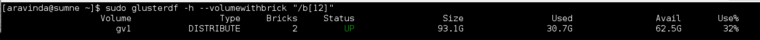 sudo glusterdf -h --volumewithbrick "/b[12]"